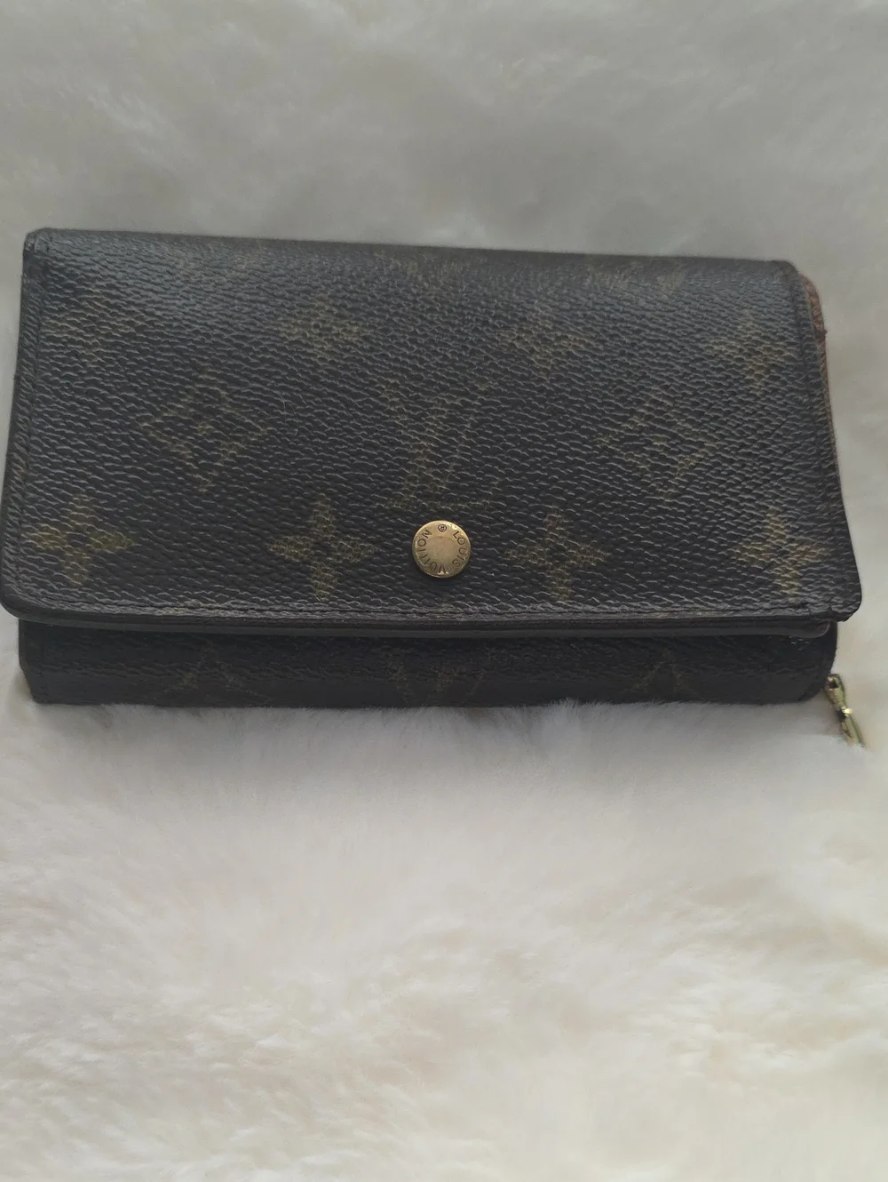 Preloved Louis Vuitton Monogram Compact Wallet